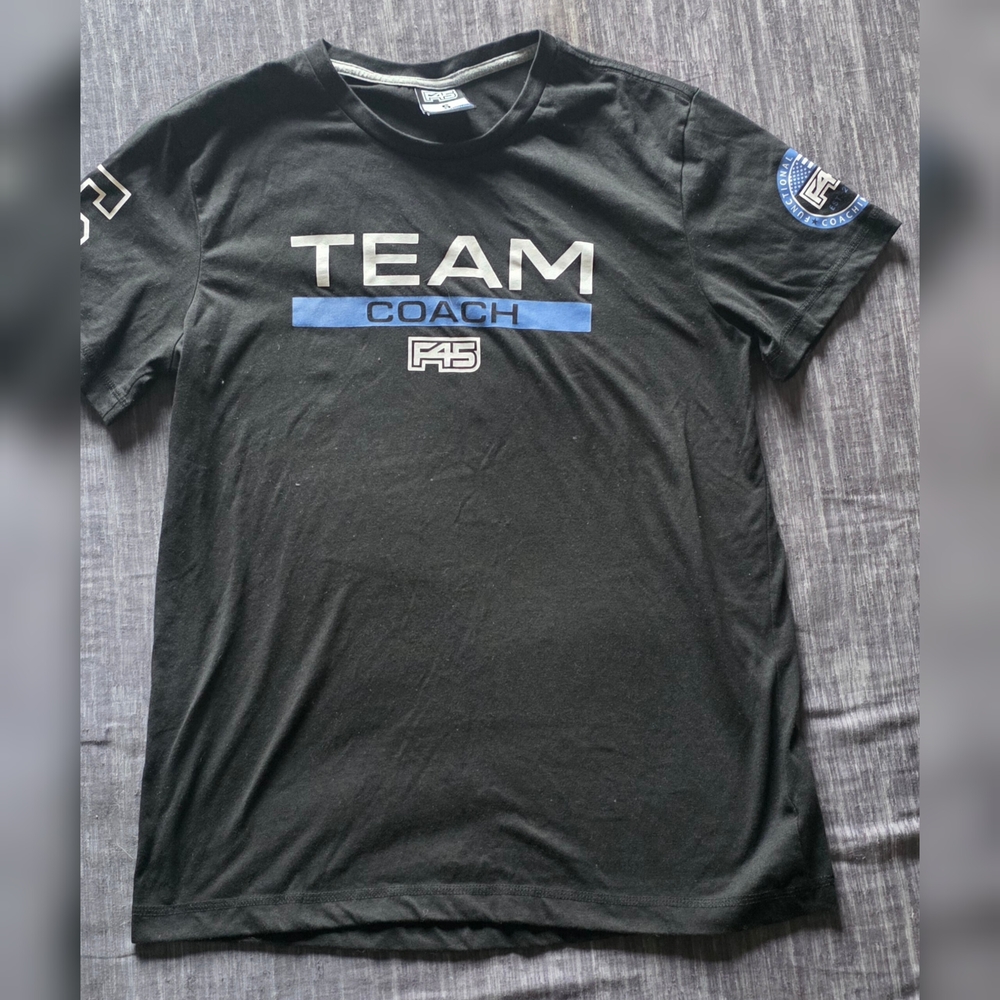 F45 Team Coach Black T-Shirt